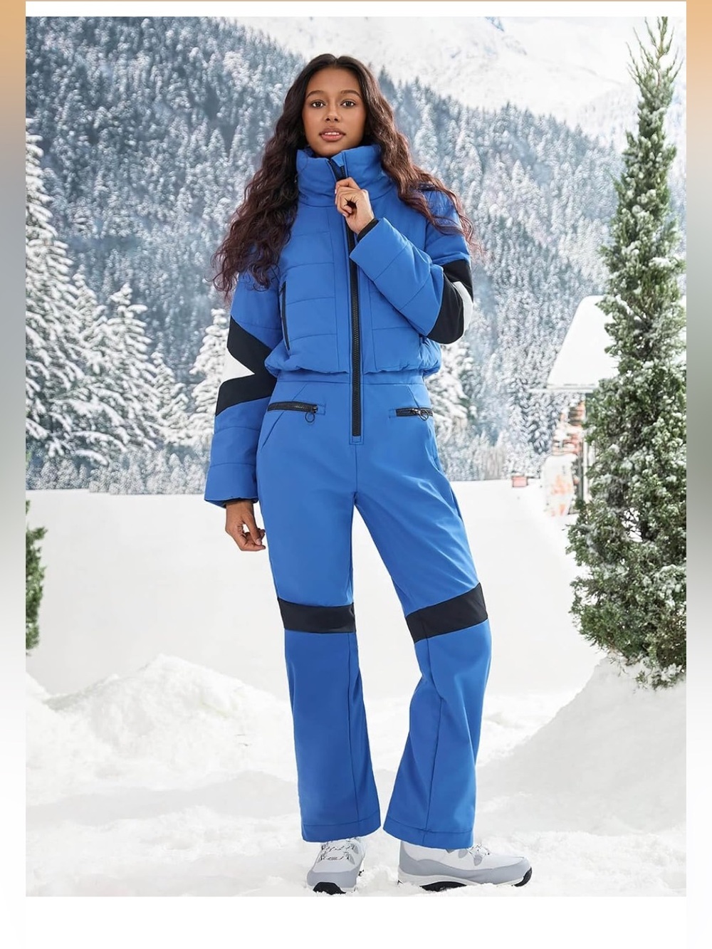 Onesie Ski Suit Winter Outdoor Sports Warm Waterproof Jumpsuits XL. 1953/c-11 - Picture 2 of 8
